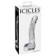 Pipedream Icicles No. 61 herés, péniszes üveg dildó