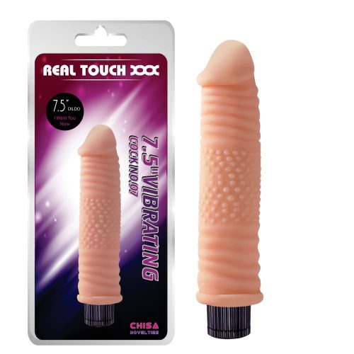 Chisa Novelties Real Touch XXX No.07 strukturált felületű vibrátor