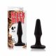 Chisa Novelties Black Mont szilikon plug 10 cm