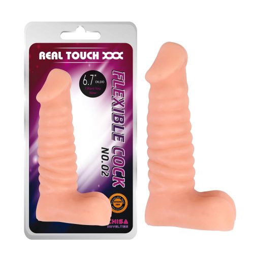 Chisa Novelties Real Touch XXX No.2 flexibilis dildó