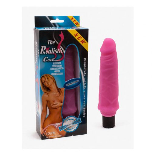 LyBaile The Realistic Cock pink vibrátor (20 cm)