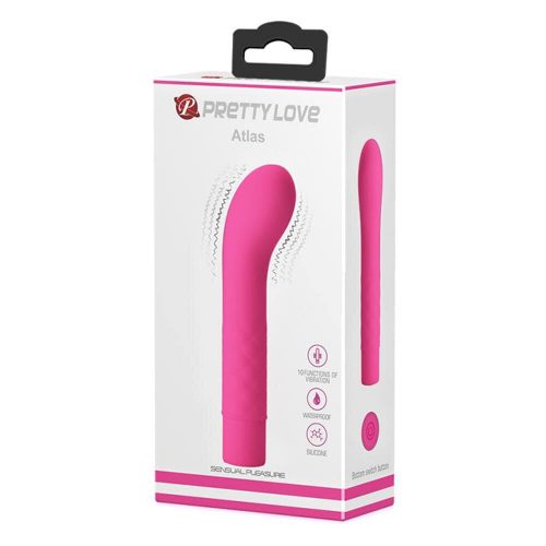 Pretty Love Atlas mini g-pont vibrátor (pink)