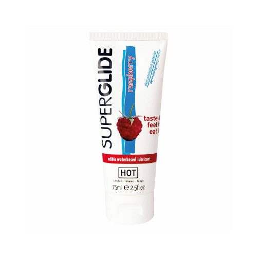 HOT Superglide málna ízű síkosító (75 ml)