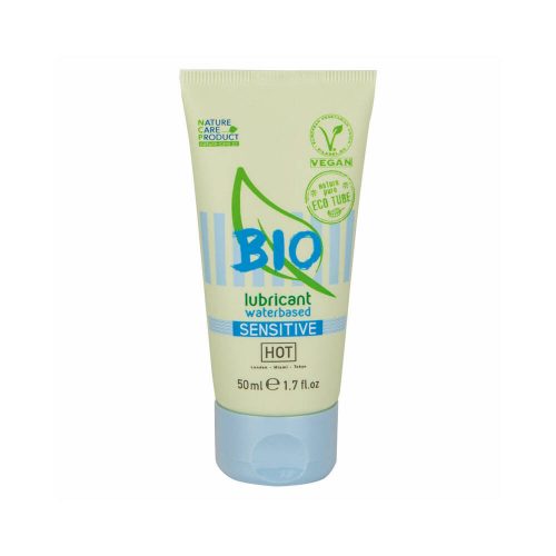 HOT BIO Sensitive vegán vízbázisú síkosító (50 ml)