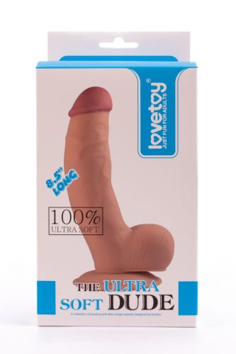 Lovetoy Ultra Soft Dude puha anyagú dildó