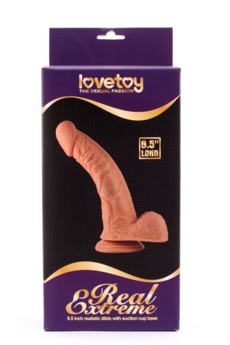 Lovetoy Real Extreme élethű dildó (21 cm)