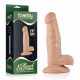 Lovetoy Real Extreme herés, tapadótalpas dildó (17,5 cm)