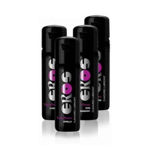 MEGASOL Eros Pleasure Tasty Fruits kiwi-eper aromájú síkosító (100 ml)