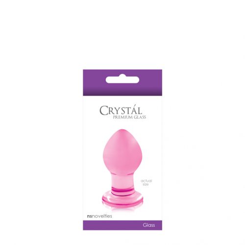 NS Novelties Crystal pink üveg análkúp