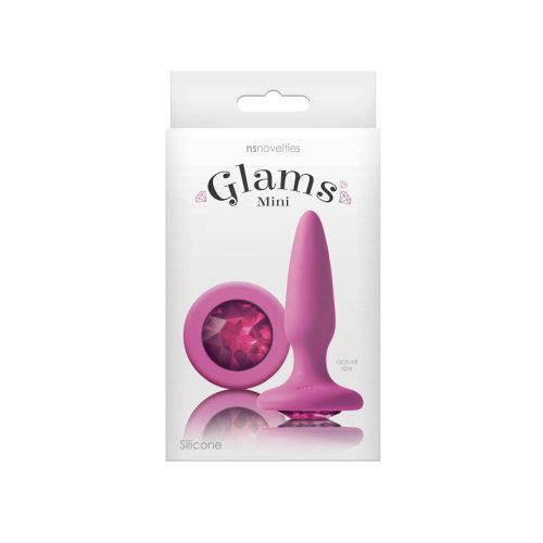 NS Novelties Glams mini plug pink 8cm