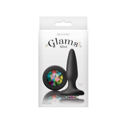 NS Novelties Glams mini plug fekete 8cm