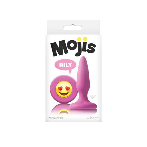 NS Novelties Mojis #ILY szilikon anál plug pink