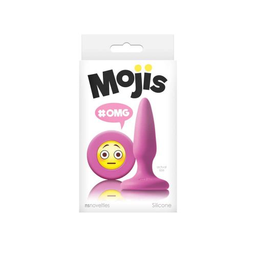 NS Novelties Mojis #OMG szilikon anál plug pink