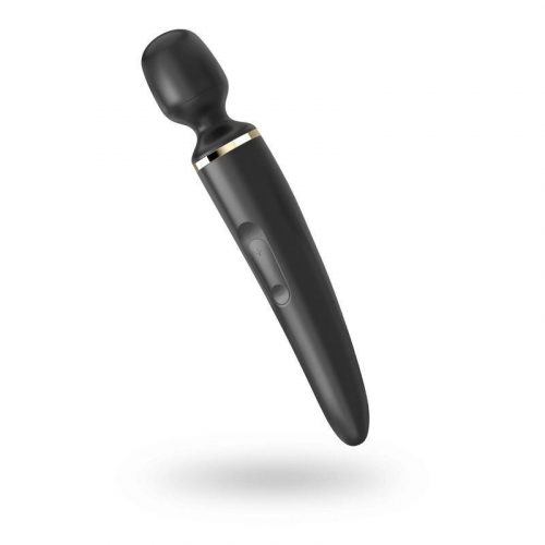 Satisfyer Wand-er Woman masszírozó vibrátor (fekete)