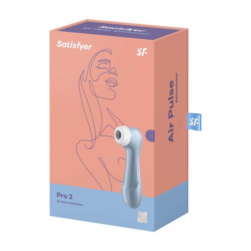 Satisfyer Pro 2 léghullámos csiklóizgató (kék)