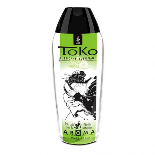 SHUNGA Erotic Art Toko Aroma ízesített síkosító - körte és egzotikus zöld tea (165 ml)